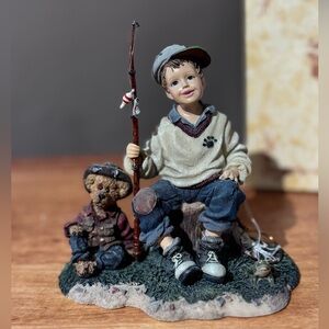 Boyd’s Collection/Yesterdays' Child, “Michael and Thayer…Waitin’ for Grandpa”